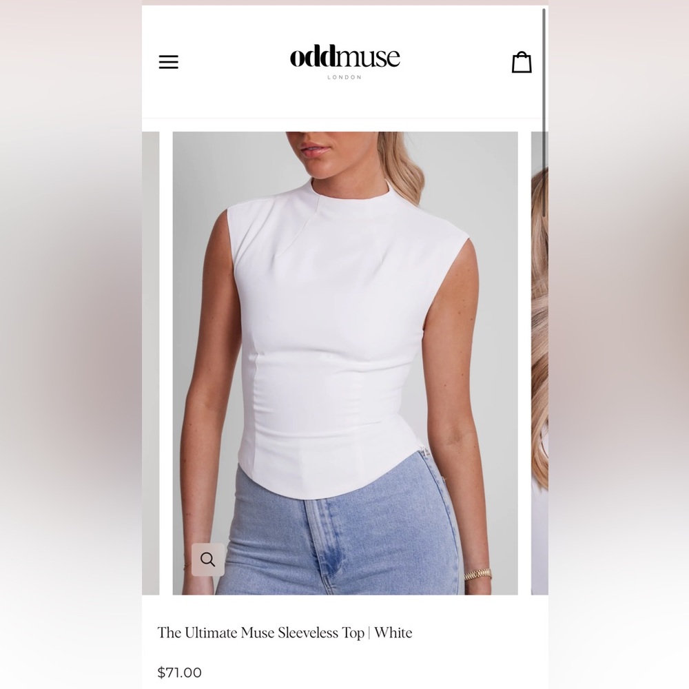 The Ultimate Muse Sleeveless Top - Odd Muse